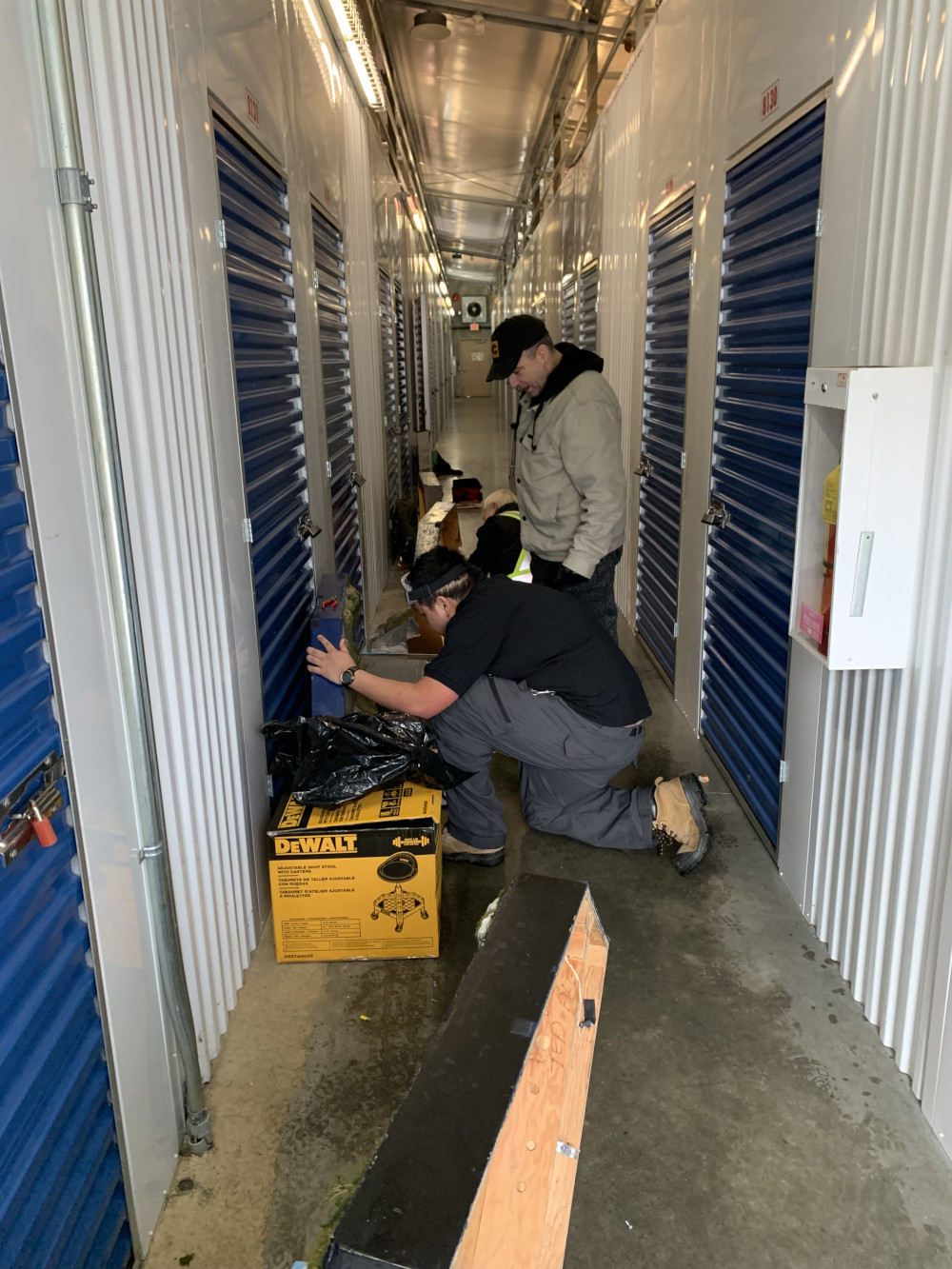 locker cleanup crew